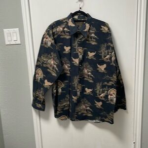 Xxl Mens Magellan sportswear button up shirt